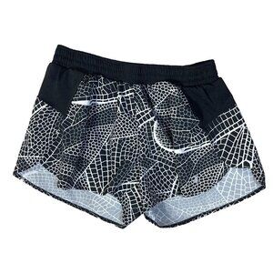 Champion Women's Running Athletic Shorts Black White Size S Small